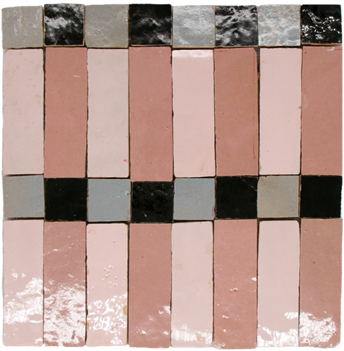 Zellige Metropole Rose Rose Mosaic