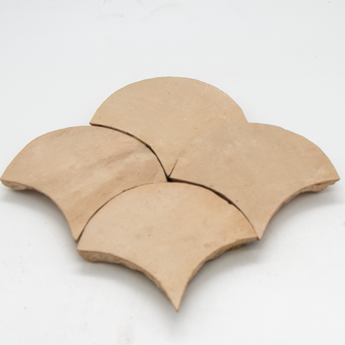 SAM Zellige Naturel Poisson Echelles 10x10cm