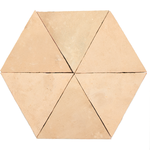 Zellige Naturel Triangle