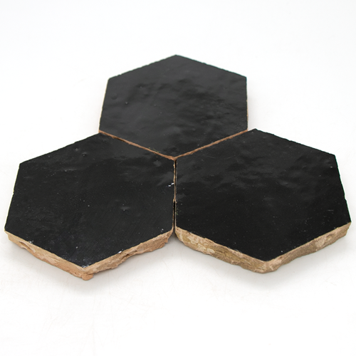 SAM Zellige Noir Hexagone