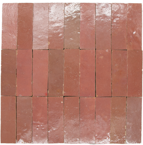 Zellige Rose Rouge KitKat