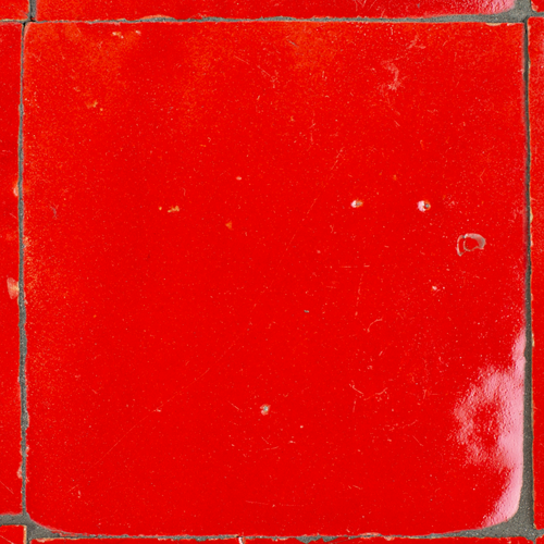 Zellige Rouge Sang 5x5cm