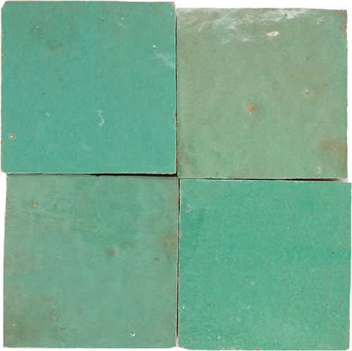 Zellige Turquoise 10x10cm