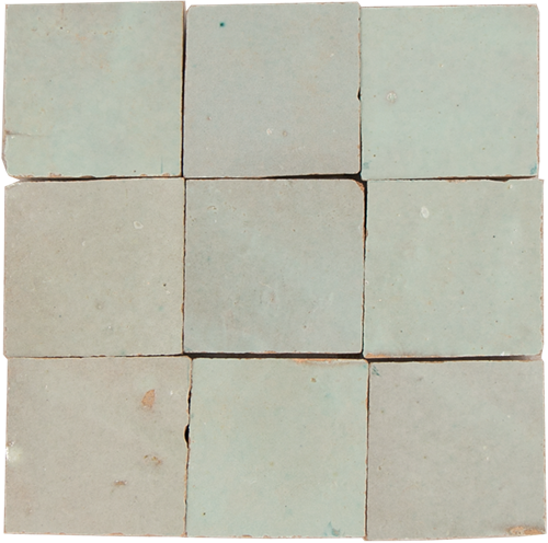 Zellige Vert Clair 5x5cm
