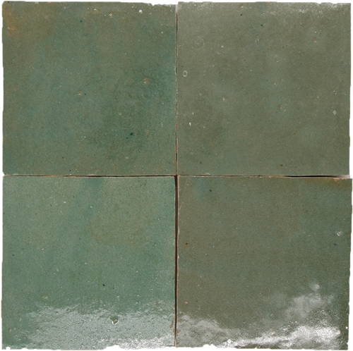 SAM Zellige Vert Gris 10x10cm