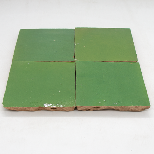 SAM Zellige Vert Pomme 10x10cm