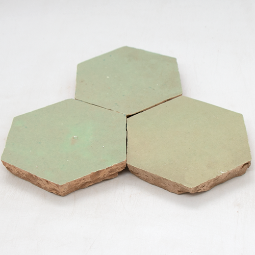 SAM Zellige Vert Vieux Hexagone